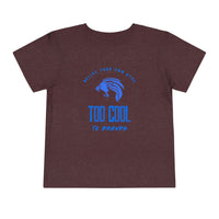 Too Cool Icon Toddler Short Sleeve Tee