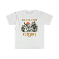 Simmer Down Cowboy Unisex Softstyle T-Shirt