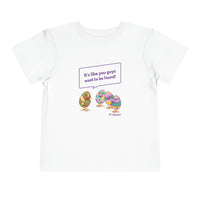 Camo Egg Toddler Short Sleeve Tee