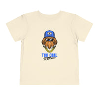 Too Cool Dog Toddler Short Sleeve Tee