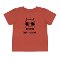 Meow Be Cool Toddler Short Sleeve Tee