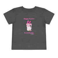 Happy Easter Every Bunny Toddler Short Sleeve Tee