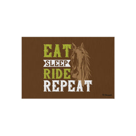 Eat Sleep Ride Repeat Outdoor Rug