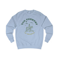 Too Country Horseback Men's Sweatshirt