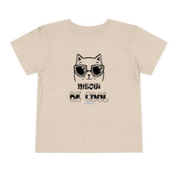 Meow Be Cool Toddler Short Sleeve Tee