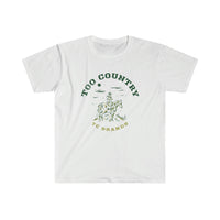 Too Country Icon  Unisex Softstyle T-Shirt