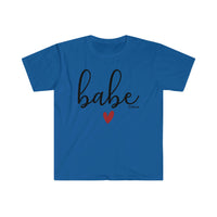 Babe Heart Unisex Softstyle T-Shirt