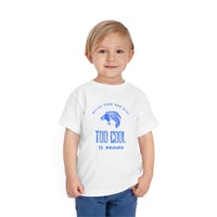 Too Cool Icon Toddler Short Sleeve Tee