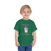 Happy Easter Every Bunny Toddler Short Sleeve Tee