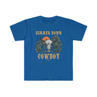 Simmer Down Cowboy Unisex Softstyle T-Shirt