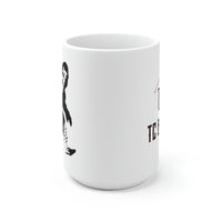 Wild Man White Ceramic Mug