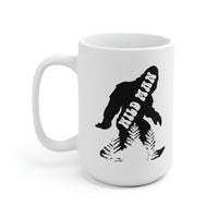 Wild Man White Ceramic Mug