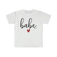 Babe Heart Unisex Softstyle T-Shirt