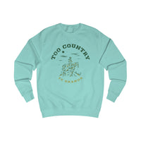 Too Country Horseback Men's Sweatshirt