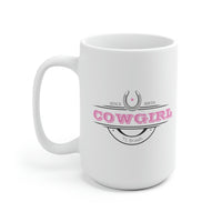 Cowgirl Since Birth White Ceramic Mug