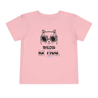 Meow Be Cool Toddler Short Sleeve Tee