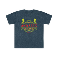 Bigfoot Hide and Seek Legend  Softstyle T-Shirt