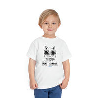 Meow Be Cool Toddler Short Sleeve Tee