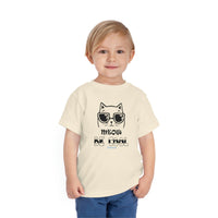 Meow Be Cool Toddler Short Sleeve Tee