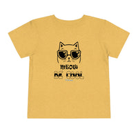 Meow Be Cool Toddler Short Sleeve Tee