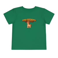 Too Country Horse Toddler Short Sleeve Tee