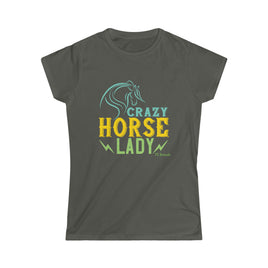 Crazy Horse Lady Women's Softstyle Tee