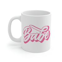 Babe White Ceramic Mug