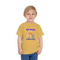 Keep the Eggs I'm Hunting Chics Toddler Short Sleeve Tee