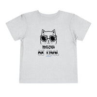 Meow Be Cool Toddler Short Sleeve Tee