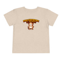 Too Country Bull Toddler Short Sleeve Tee