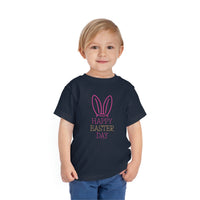 Happy Easter Day Toddler Short Sleeve Tee