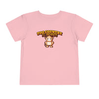 Too Country Bull Toddler Short Sleeve Tee