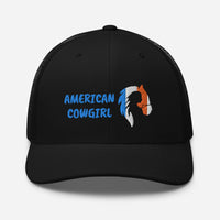 American Cowgirl Curved Mesh Cap