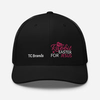 Silly Rabbit Easter for Jesus Curved Mesh Cap