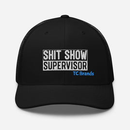 Sh*t Show Supervisor Curved Mesh Cap