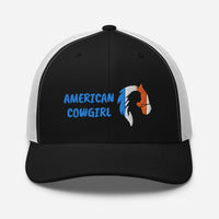 American Cowgirl Curved Mesh Cap