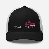 Silly Rabbit Easter for Jesus Curved Mesh Cap