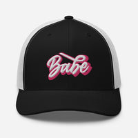 Babe Curved Mesh Cap