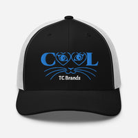 Cool Cat Curved Mesh Cap