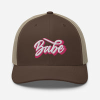 Babe Curved Mesh Cap