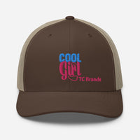 Cool Girl Curved Mesh Cap