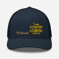 I was Country Curved Mesh Cap