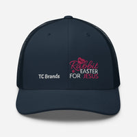 Silly Rabbit Easter for Jesus Curved Mesh Cap