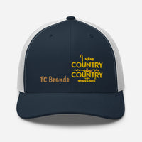 I was Country Curved Mesh Cap