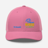 Crazy Horse Lady Curved Mesh Cap