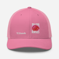 Hold Your Horses Curved Mesh Cap