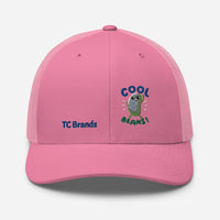 Cool Beans Curved Mesh Cap