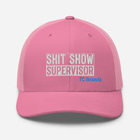 Sh*t Show Supervisor Curved Mesh Cap