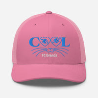 Cool Cat Curved Mesh Cap