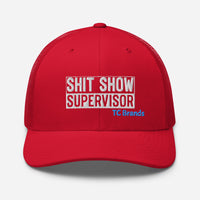 Sh*t Show Supervisor Curved Mesh Cap